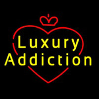 Lu ury Addict Neonskylt