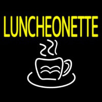 Luncheonette With Coffee Neonskylt