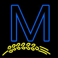 M Neonskylt