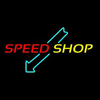 Machine Speed Shop Neonskylt