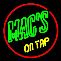 Macs On Tap Neonskylt