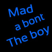 Mad A Bont The Boy Neonskylt
