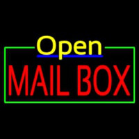 Mailbo  Open Neonskylt