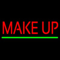 Make Up Neonskylt