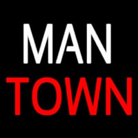 Man Town Neonskylt