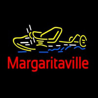 Margaritaville Seaplane Neonskylt
