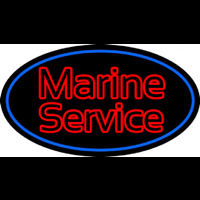 Marine Service Neonskylt