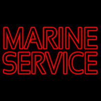 Marine Service Neonskylt