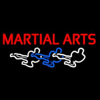 Martial Arts Neonskylt