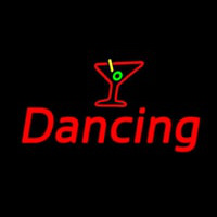 Martini Glass Dancing Neonskylt