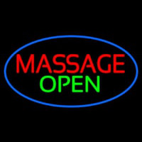 Massage Open Neonskylt
