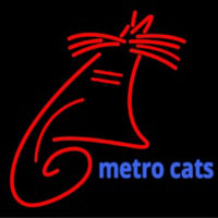 Metro Cats Neonskylt