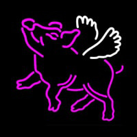 Mfg Flying Pig Neonskylt