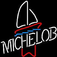 Michelob Sailboat Neonskylt