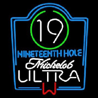 Michelob Ultra 19th Hole Neonskylt