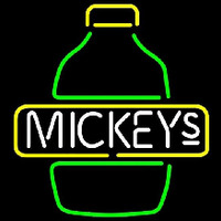 Mickeys Bottle Neonskylt
