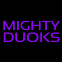 Mighty Duoks Neonskylt