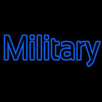 Military Neonskylt