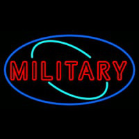 Military Neonskylt
