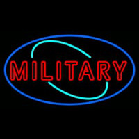 Military Neonskylt