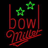 Miller Bowling Alley Beer Sign Neonskylt