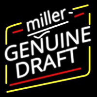 Miller Genuine Draft Beer Neonskylt