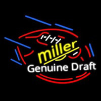 Miller Genuine Draft Foot Ball Neonskylt