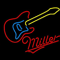 Miller Guitar Neonskylt