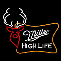 Miller High Life Buck Neonskylt
