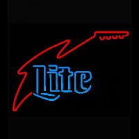 Miller Lite Guitar Neonskylt