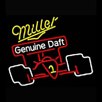 Miller Race Car Neonskylt