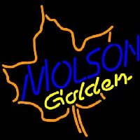 Molson Golden Maple Leaf Neonskylt