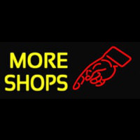 More Shops Neonskylt