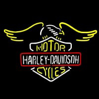 Motor Cycles HARLEY-DAVIDSON Neonskylt
