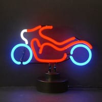 Motorcycle Desktop Neonskylt