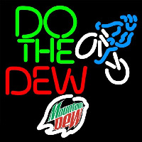 Mountain Dew Do the Dew Neonskylt