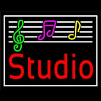 Music Studio 2 Neonskylt