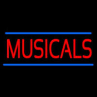Musicals Neonskylt