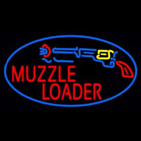 Muzzle Loader Neonskylt