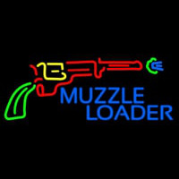 Muzzle Loader Neonskylt