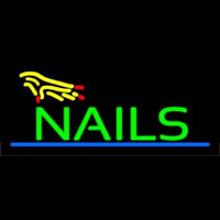 Nails Hand Neonskylt