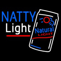 Natty Light Natural Light Beer Neonskylt