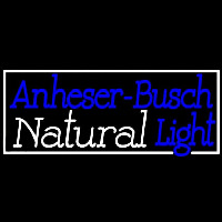 Natural Light Anheuser Busch Beer Sign Neonskylt