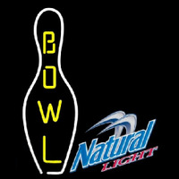 Natural Light Bowling Beer Sign Neonskylt
