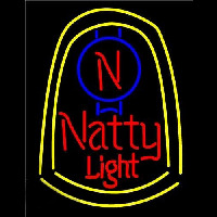 Natural Natty Light Beer Sign Neonskylt