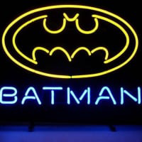 New Batman Superhero Comic Neon Öl Bar Pub Skylt