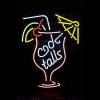 New COCKTAILS Neonskylt