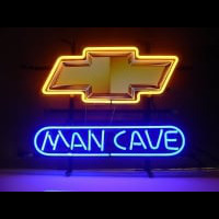 New Chevrolet Chevy Man Cave Neonskylt