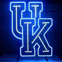 New University Of Kentucky Wildcats Neon Öl Pub Skylt