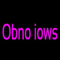 Obno iows Neonskylt
